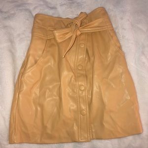 Urban outfitters high waisted peach skirt size xs